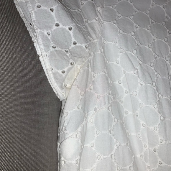 Banana Republic Romper White textured / Graduation / Bride / Shower - Picture 4 of 10